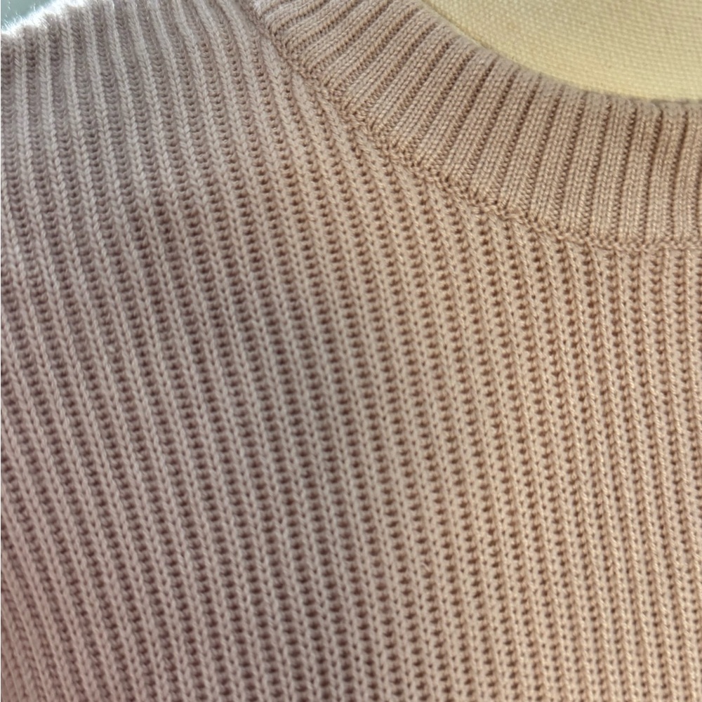 Lululemon restful intentions, long sweater, blush size medium